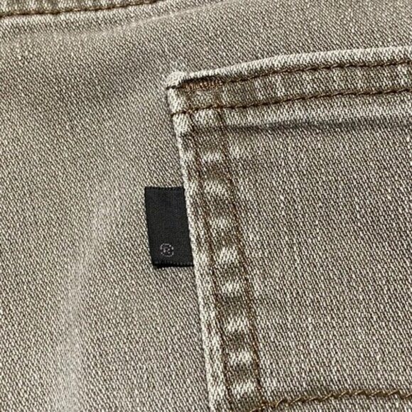 Levi's 511 Slim Fit Men's Jeans 34x32 LEVI Strauss Grey Stretch 5 Pocket GUC - Picture 9 of 15